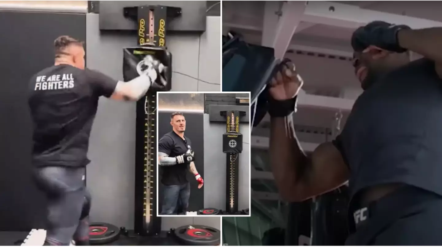 Tom Aspinall jokes he's quitting UFC after attempting to break Francis Ngannou’s record on PowerKube machine