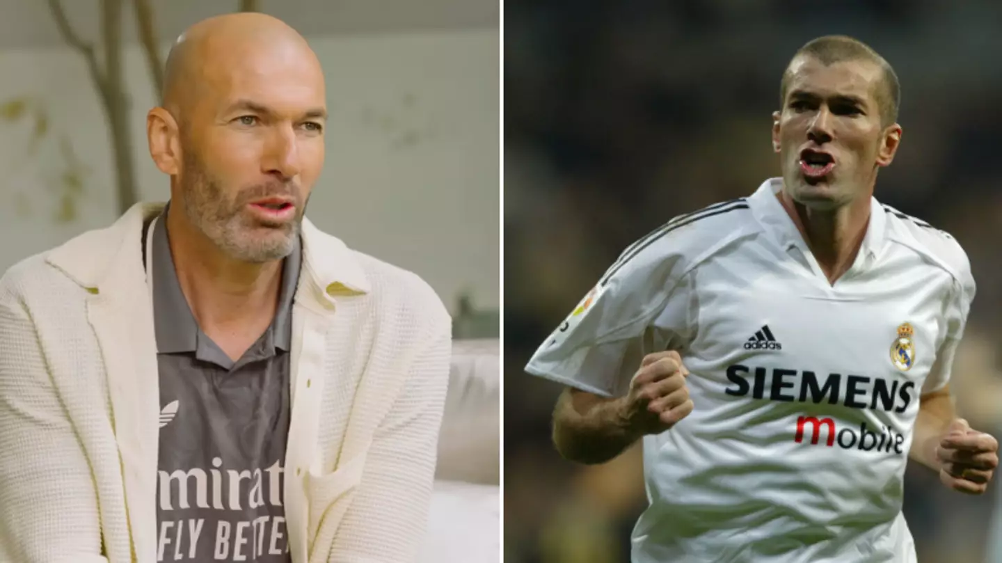 Zinedine Zidane was in no doubt when naming the 'most beautiful' goal of his career