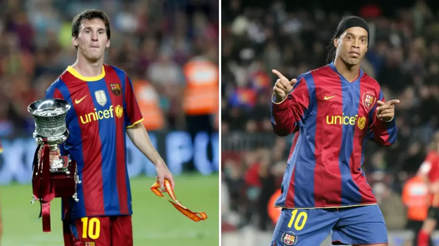 PSG star Lionel Messi NEVER did what prime Ronaldinho did in 'those two years' at Barcelona