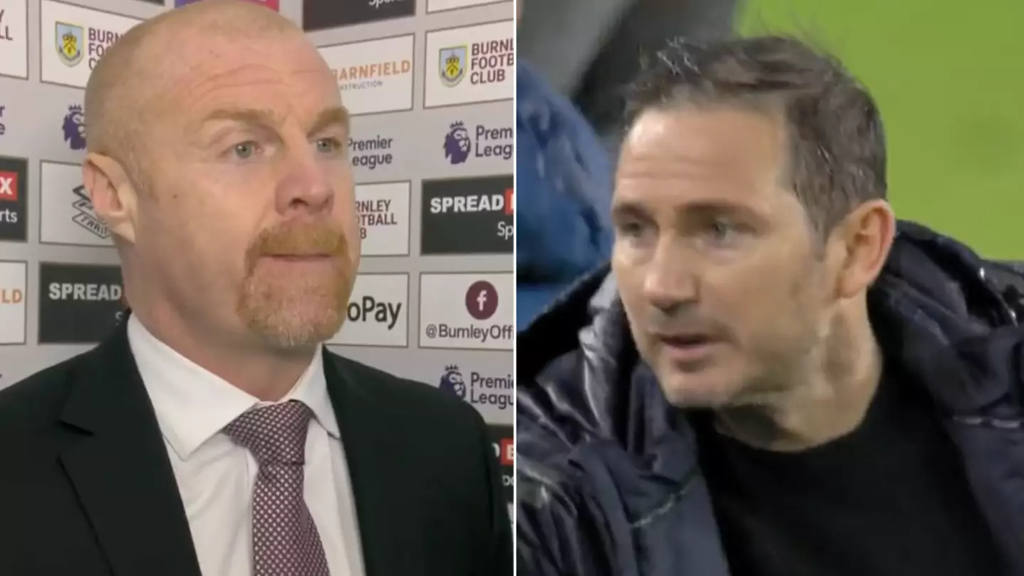 Sean Dyche Reveals His Brutal Half-Time Team Talk About Everton Which Inspired Burnley To Victory