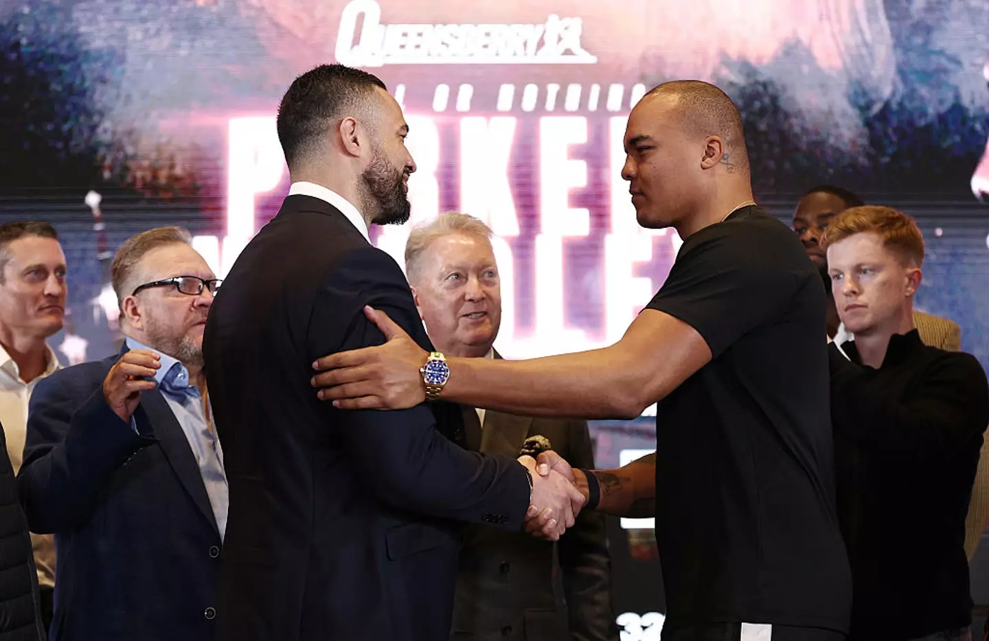 The boxing match kicks off this weekend (Getty/James Fearn)