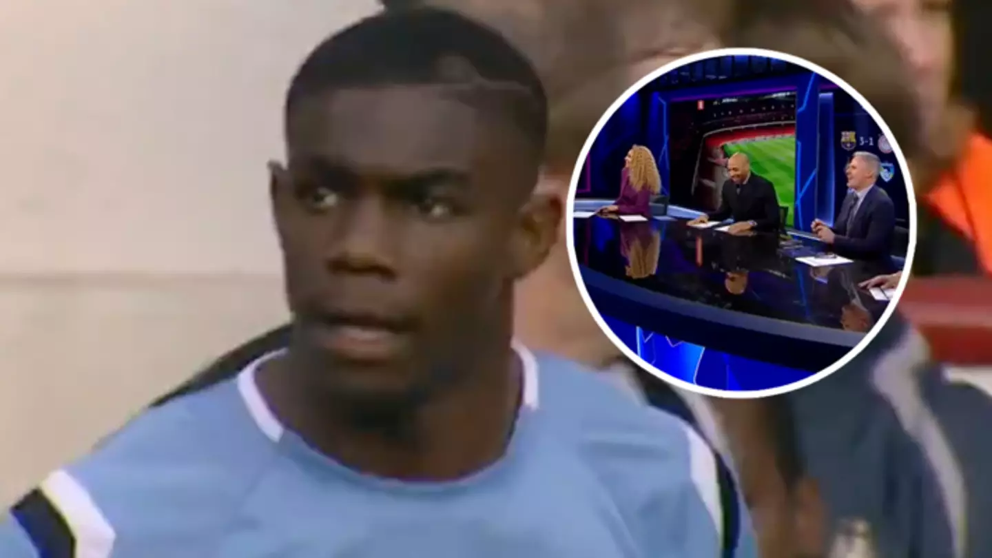 Micah Richards Watches Man City Debut Live on CBS as Carragher Spots Fans ‘Laughing’