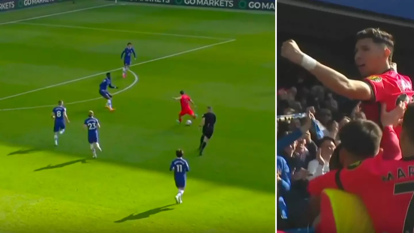 19-year-old Julio Enciso comes off Brighton bench and scores an absolute thunderbolt winner against Chelsea