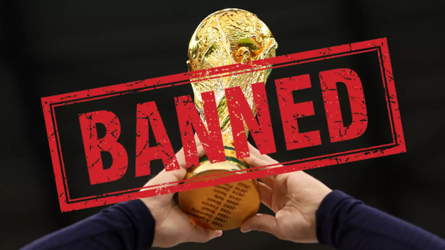 FIFA has banned country from the World Cup in row over razor blade