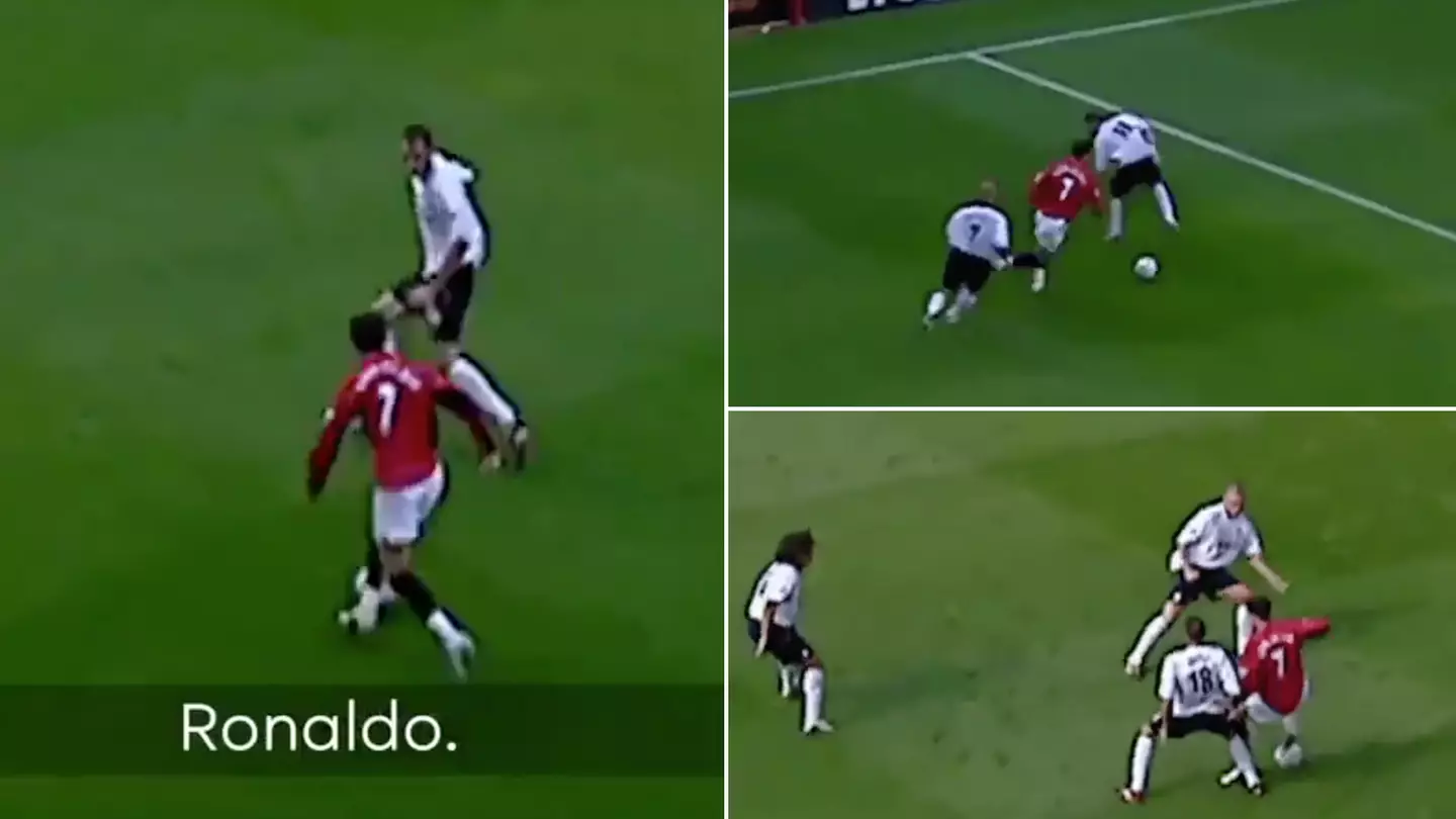 Video of Cristiano Ronaldo's Man Utd debut shows just how good he was