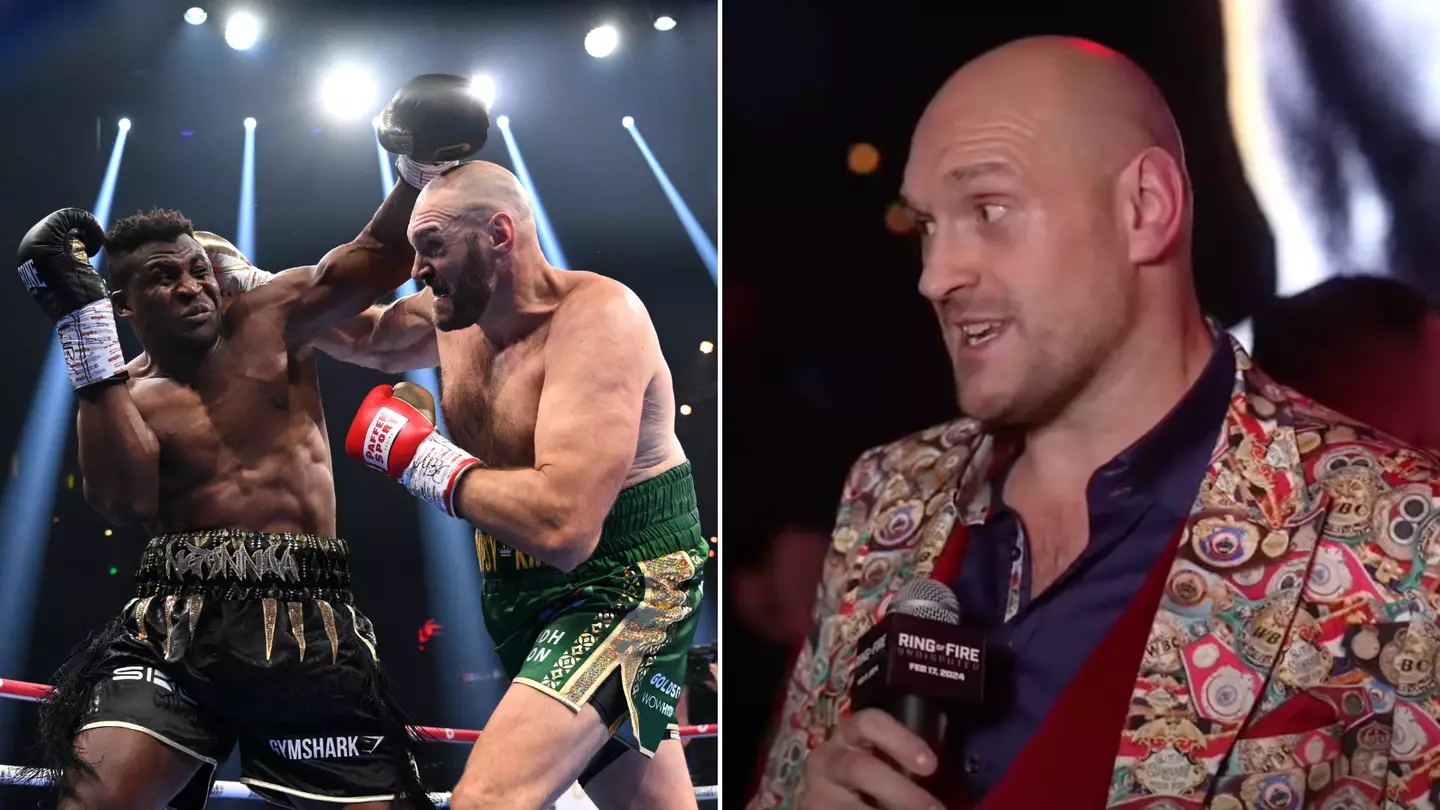 Tyson Fury reveals how much he really made for Francis Ngannou fight, it's mind-blowing