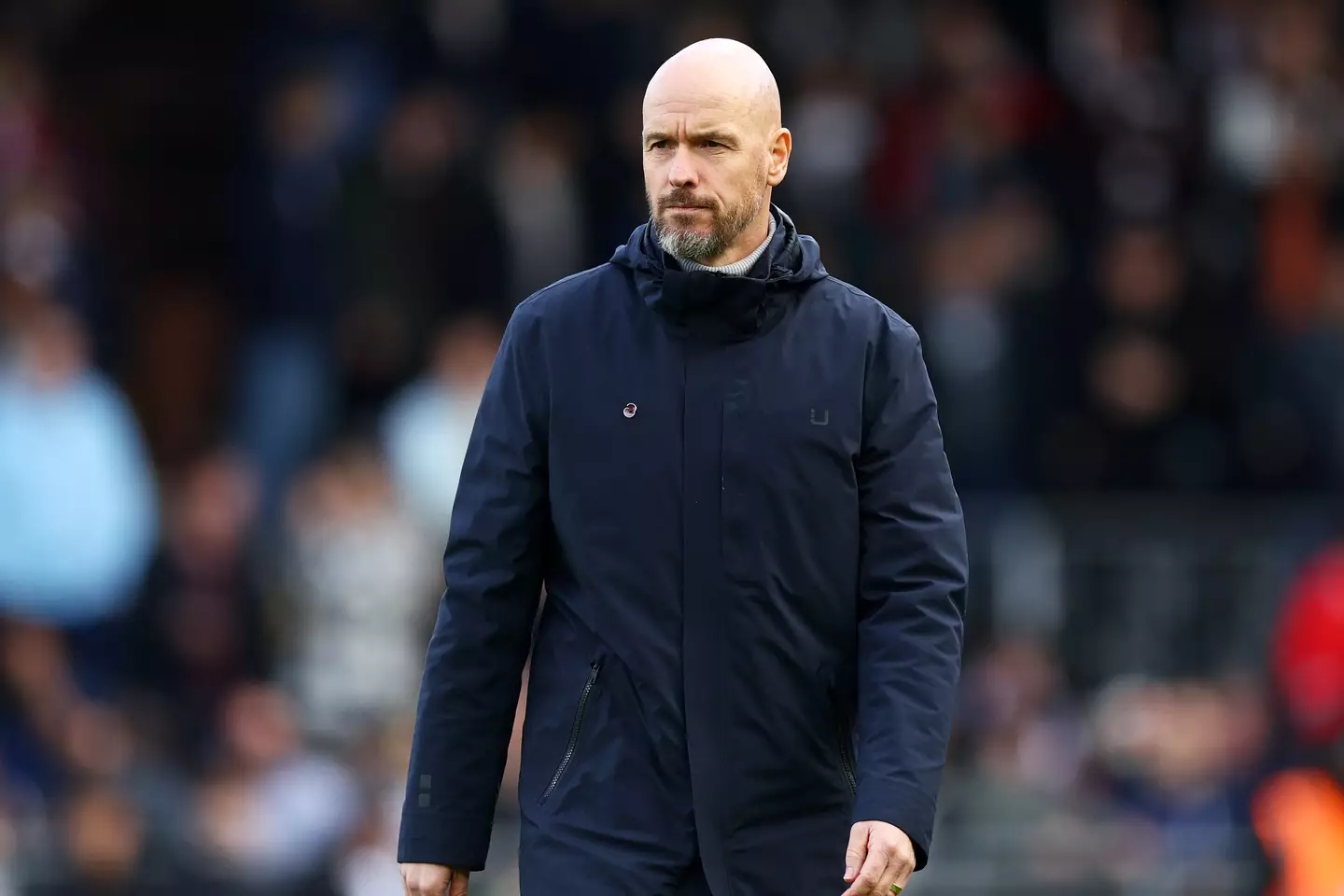 Erik ten Hag has had to shuffle his pack at the back. (Image