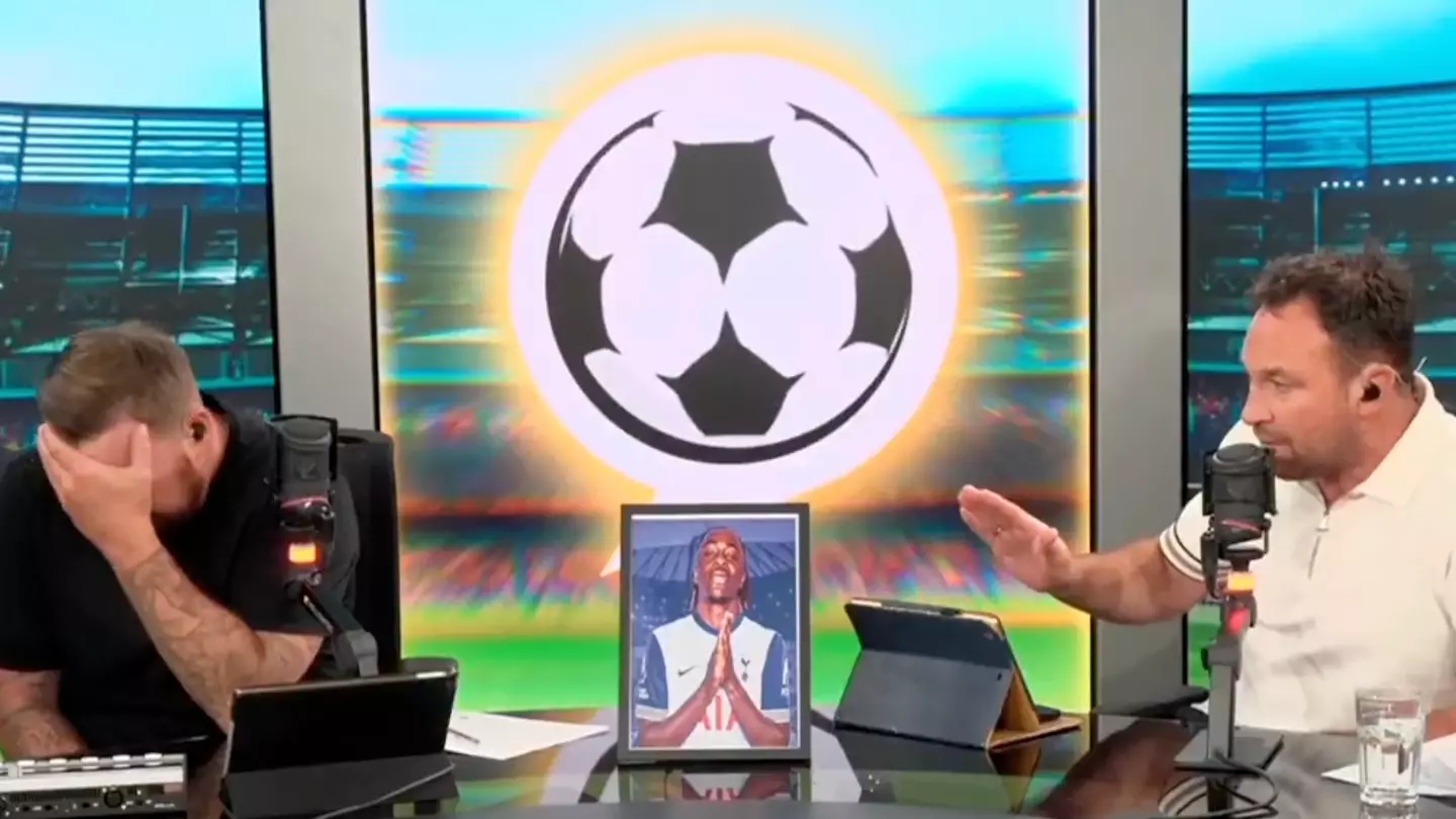Jamie O'Hara has meltdown live on air after finding out Arsenal hijacked Spurs' move for Eberechi Eze