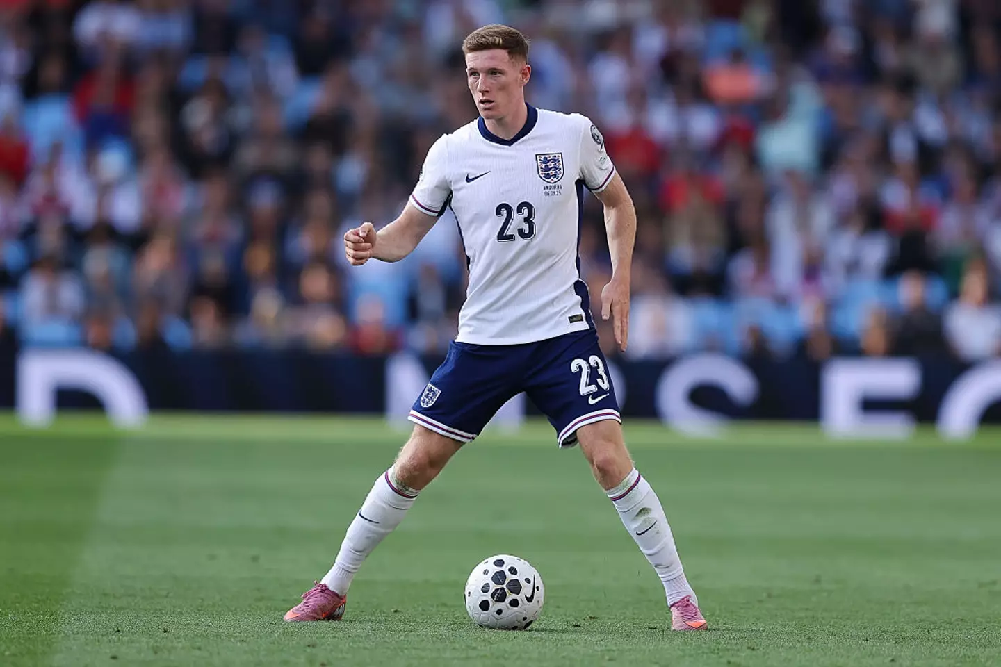 Anderson made his senior England debut against Andorra (Image: Getty)