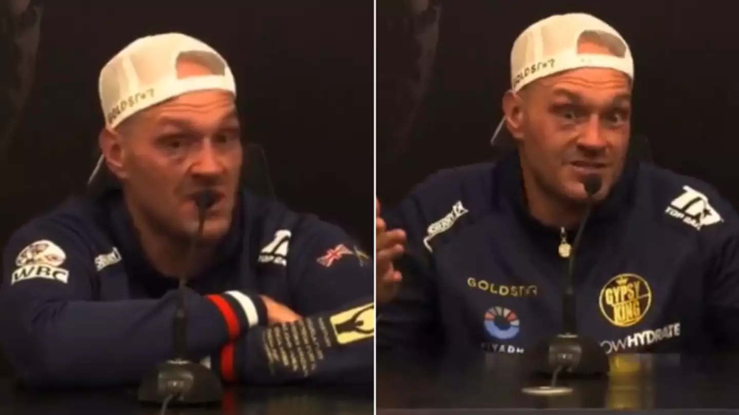 Tyson Fury casts doubt over Oleksandr Usyk rematch during press conference