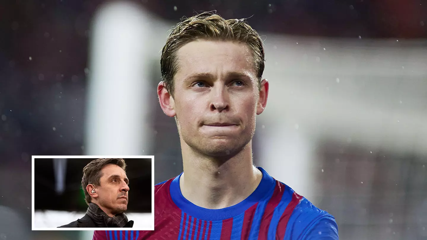 Gary Neville Tells Frenkie De Jong To Take Legal Actions Against Barcelona Amid Manchester United Links