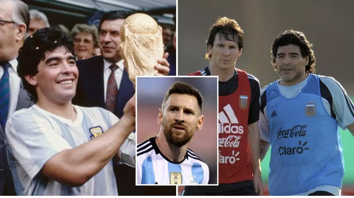 Diego Maradona's opinion on whether Lionel Messi needed to win a World Cup laid bare