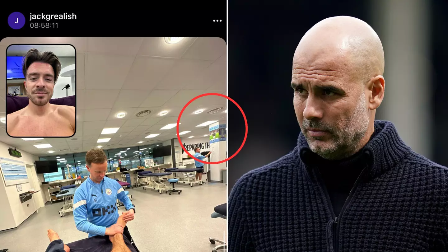 Fans notice 'poster' in Jack Grealish's BeReal upload, people online are split