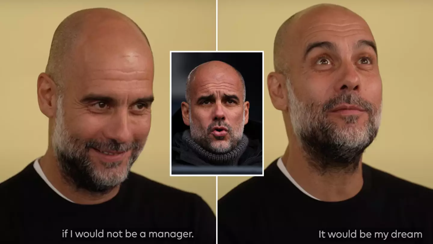 Man City manager Pep Guardiola names the surprise career he would pick if he wasn't in football