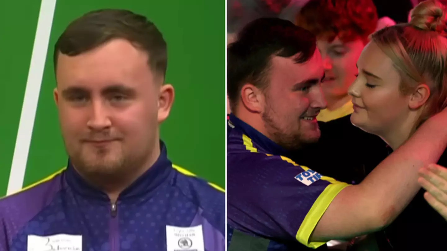 Luke Littler reveals how he really met girlfriend Eloise Milburn as 'weird' FIFA story denied