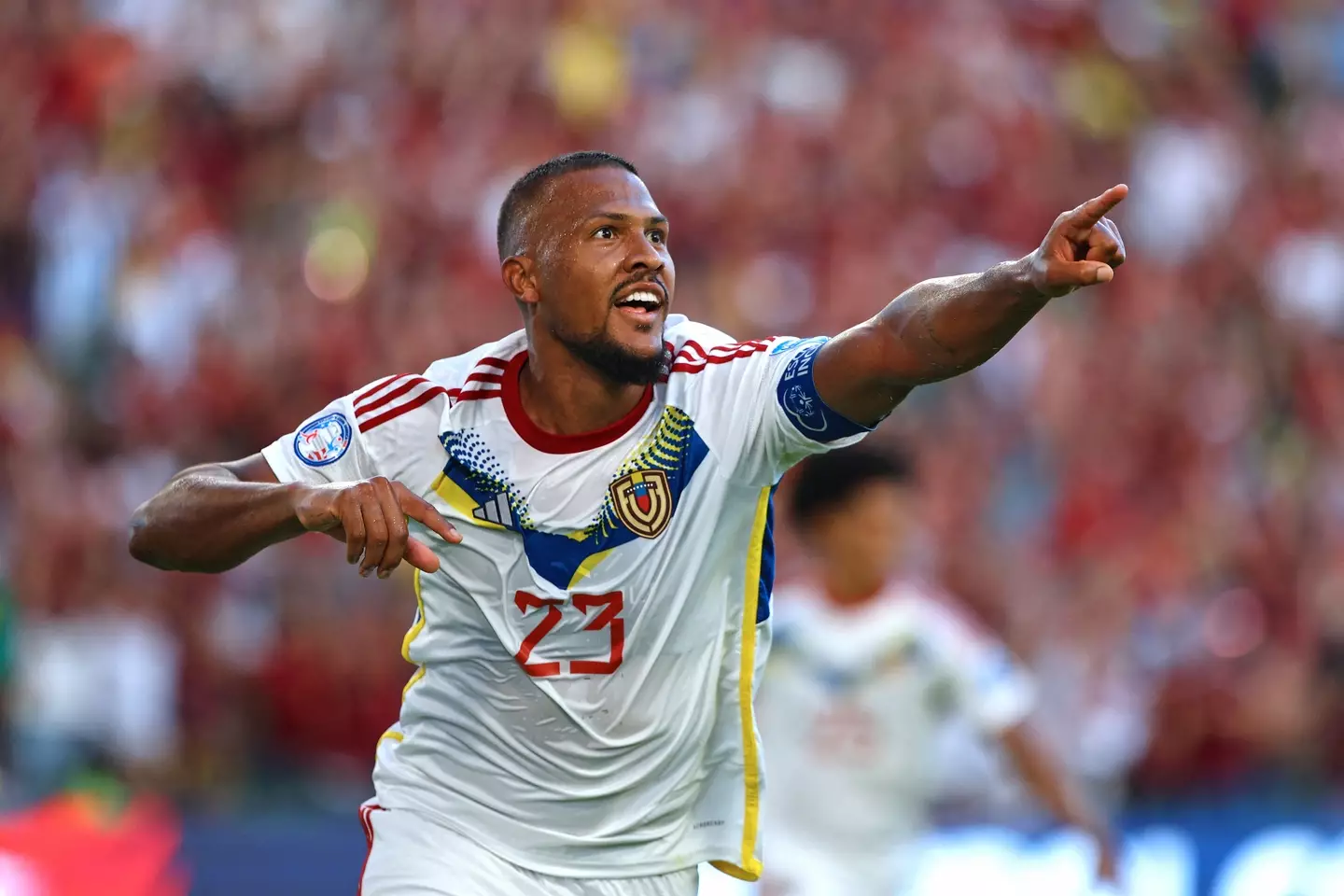 Salomon Rondon has scored made four goal contributions at the Copa America.