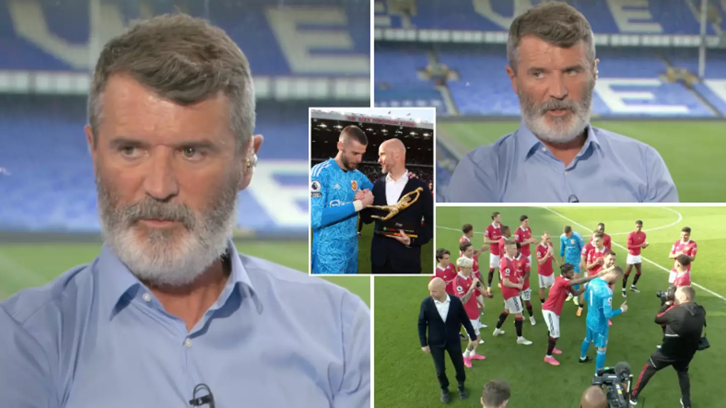 Roy Keane isn't impressed by David de Gea claiming Man Utd should move him on