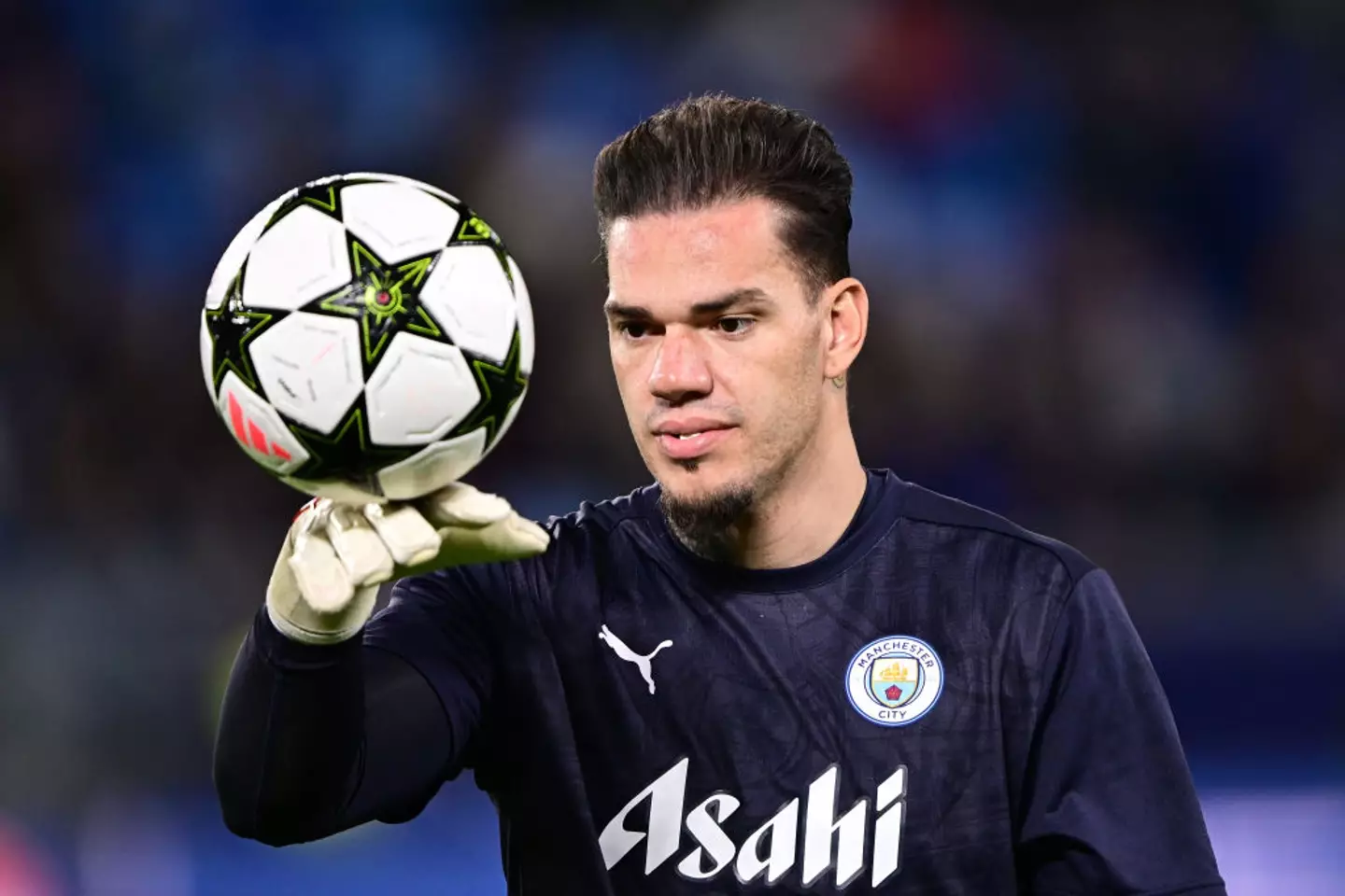Manchester City goalkeeper Ederson (Image: Getty)