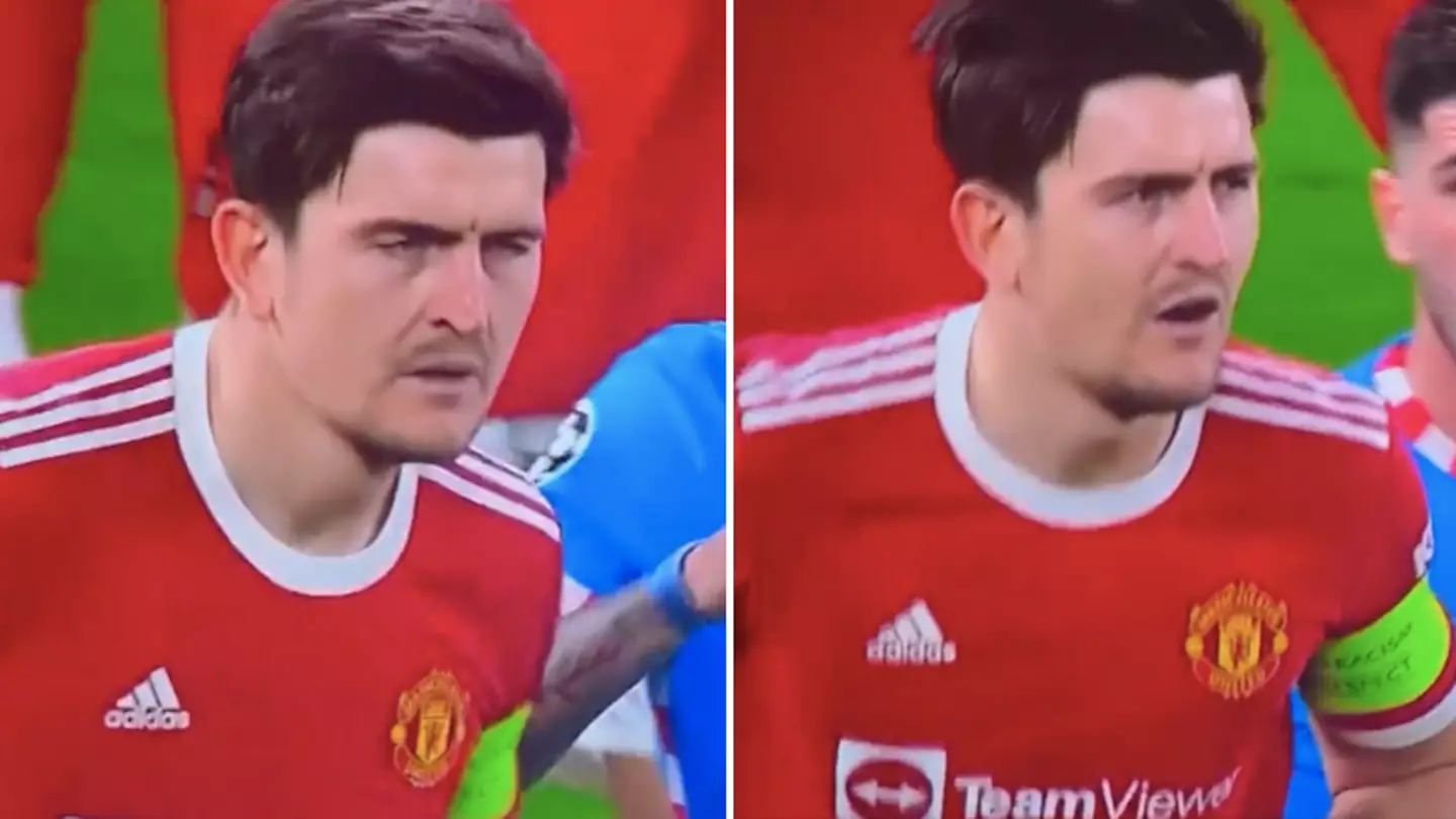 Commentator Goes Viral For Saying 'Harry Maguire Has A Big Head' During Manchester United Vs Atletico Madrid