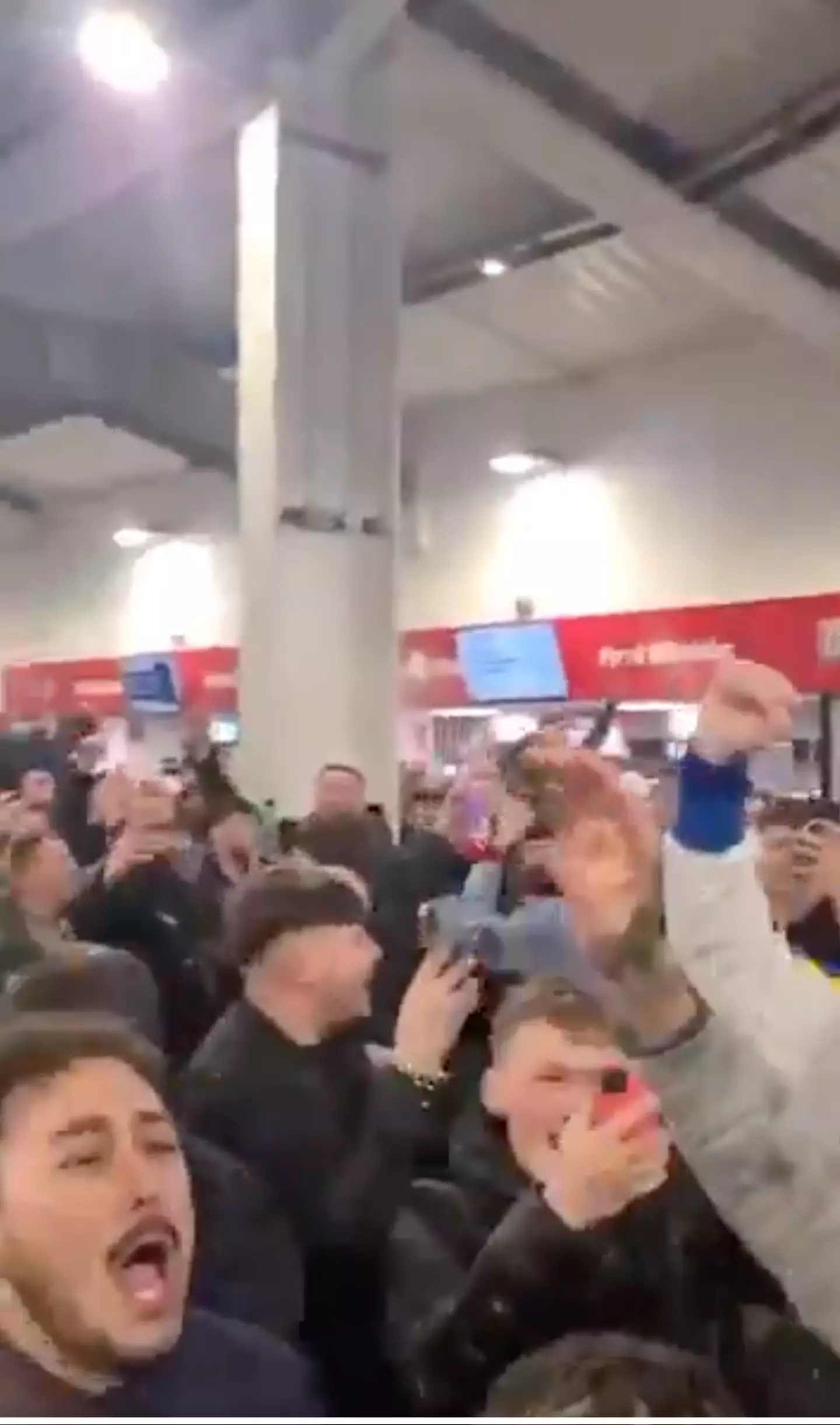 Leeds fans' chant for Manor Solomon has been condemned. Image: X/@leylahamed