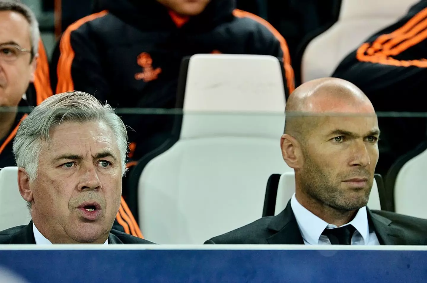 Ancelotti and Zidane- Getty