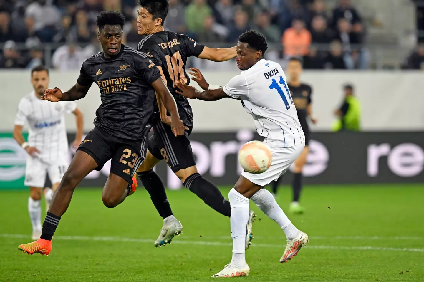 Arsenal were in action in Switzerland. (Image