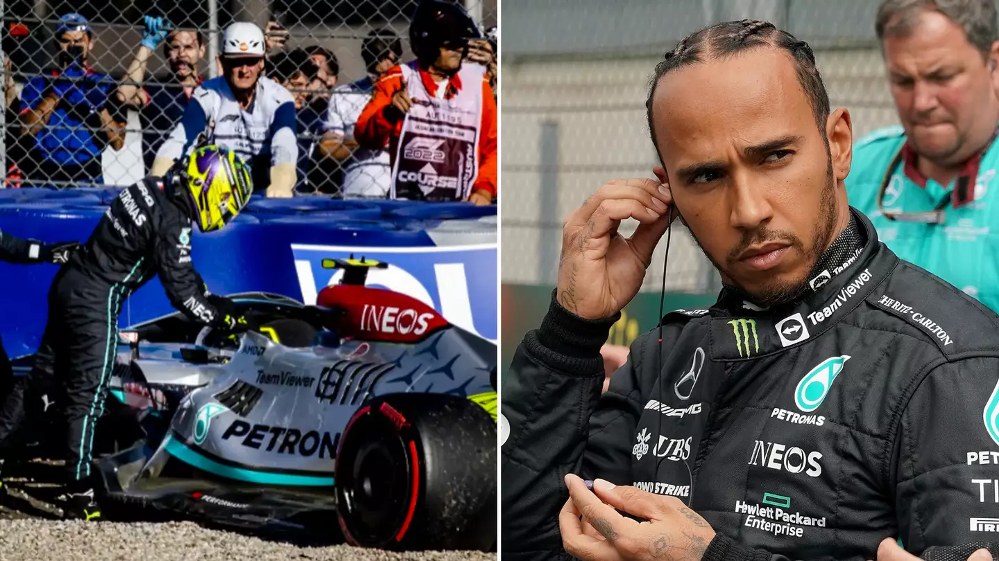 Lewis Hamilton Calls Out Fans For Cheering When He Crashed Car