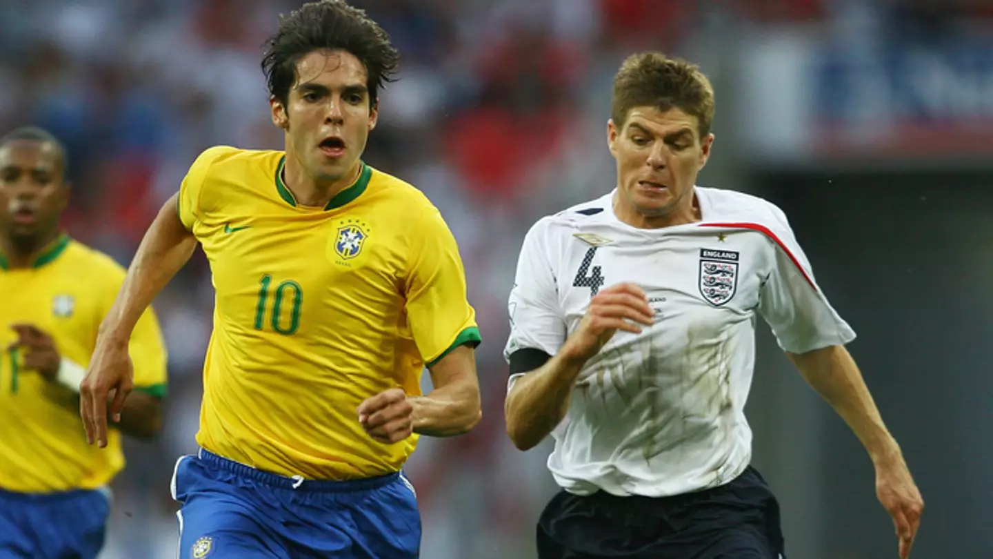 Exclusive: Kaka settles Paul Scholes, Steven Gerrard, Frank Lampard debate by naming three England stars he'd thrive with
