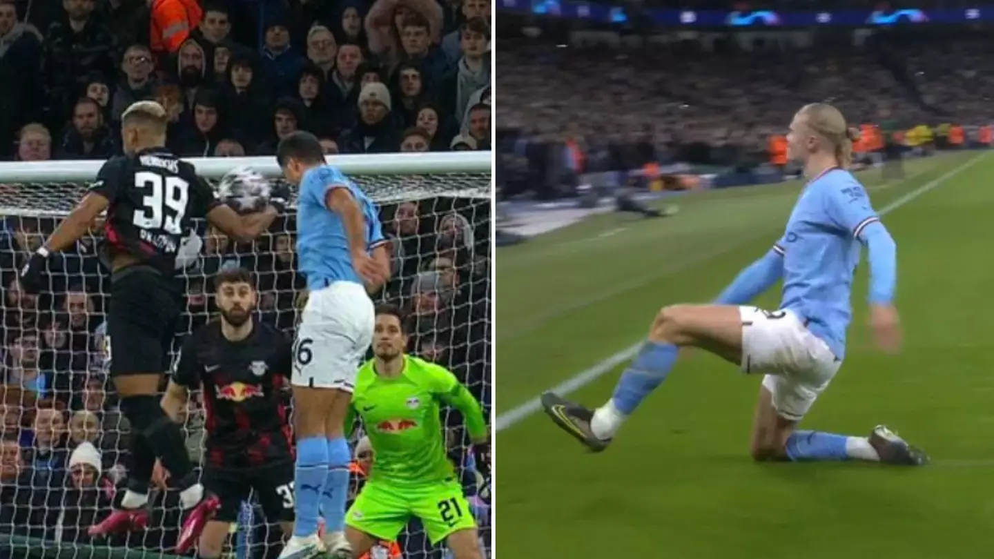 VAR controversially awards Man City penalty against RB Leipzig, fans can't believe the decision