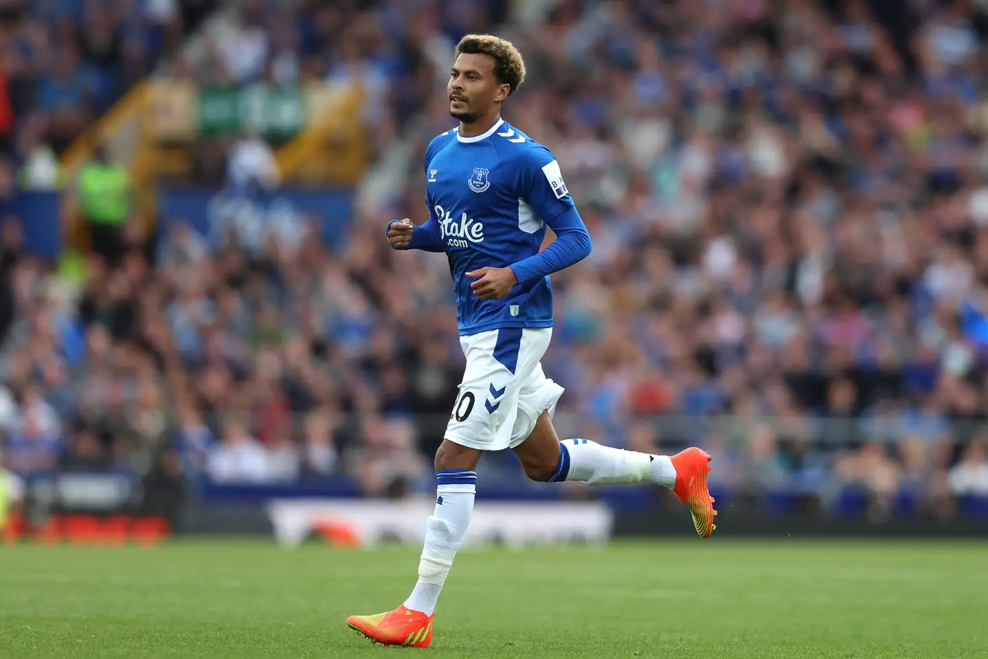 Dele Alli in action for Everton. Image: Getty