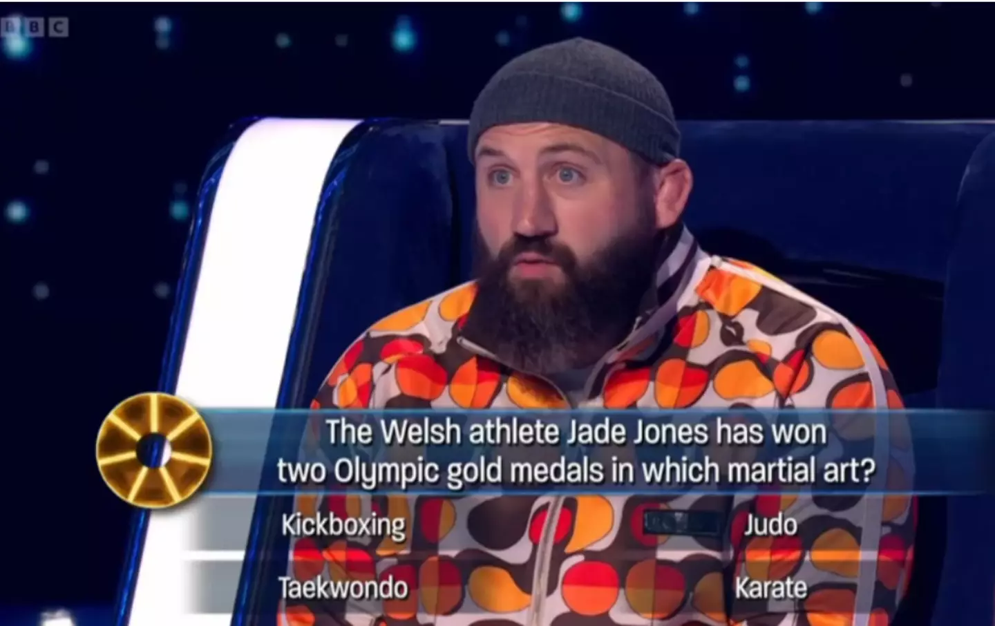 Joe Marler appeared on The Wheel (Credit:BBC)