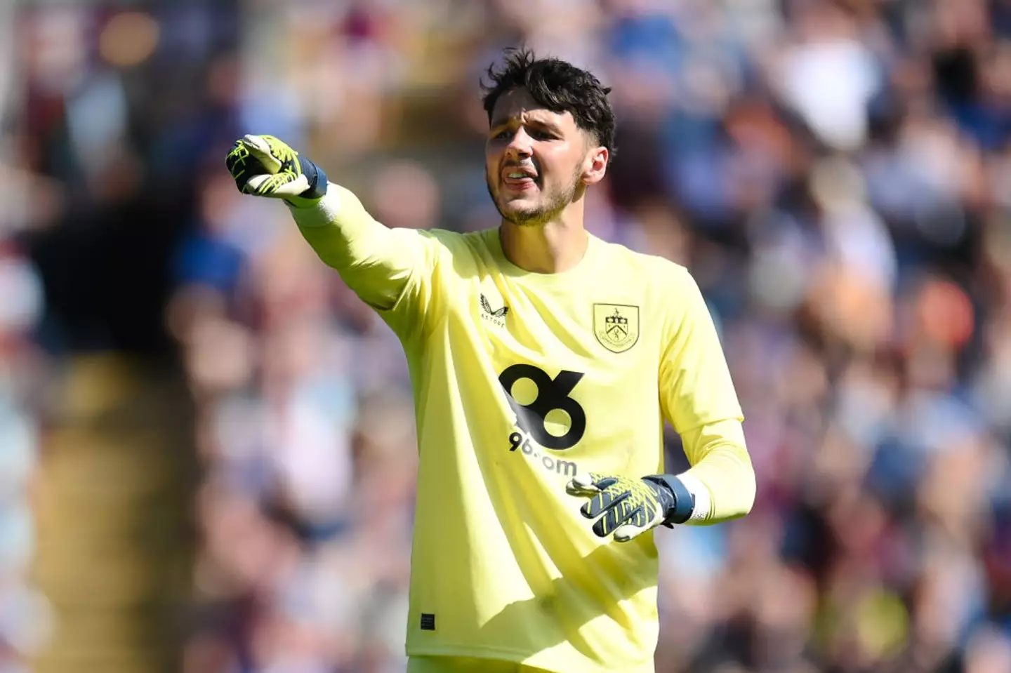 Burnley goalkeeper James Trafford pictured -