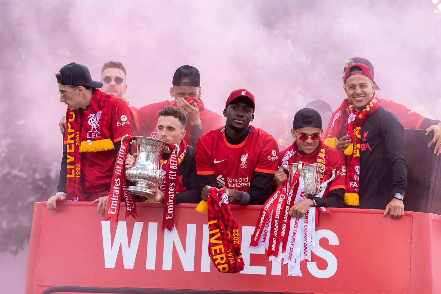 Liverpool are the current holders of both the FA Cup and Carabao Cup (Alamy)