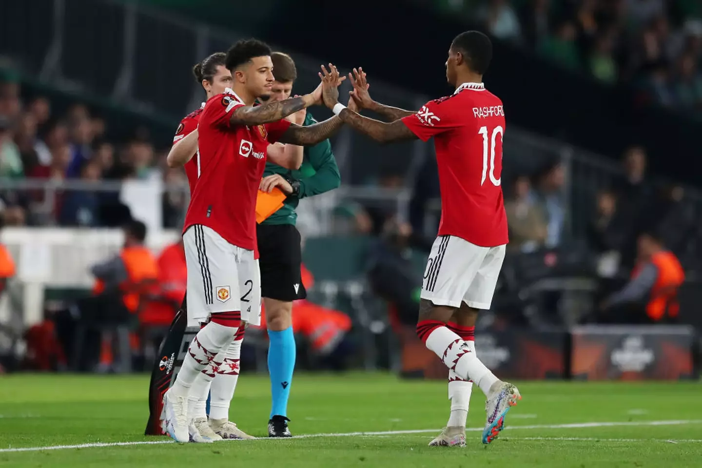 Jadon Sancho and Marcus Rashford were left out of Manchester United's pre-season squad (Credit:Getty)