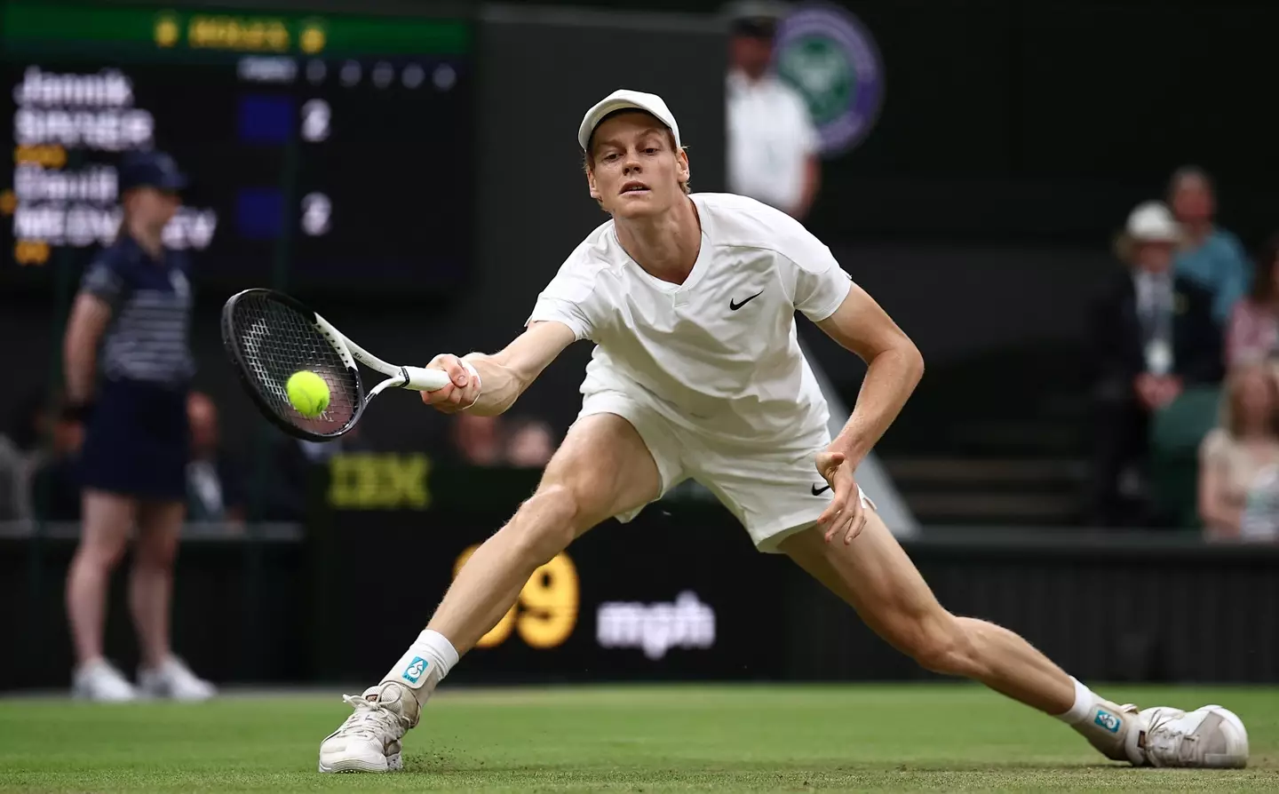 Jannik Sinner. Image: HENRY NICHOLLS / Contributor via Getty