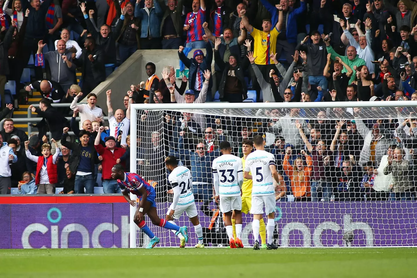 Edouard opens the scoring. Image: Alamy