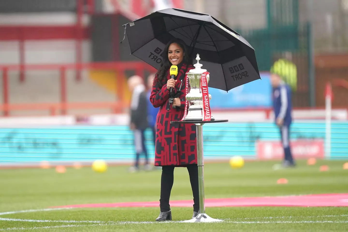 Scott with the FA Cup. Image: Alamy