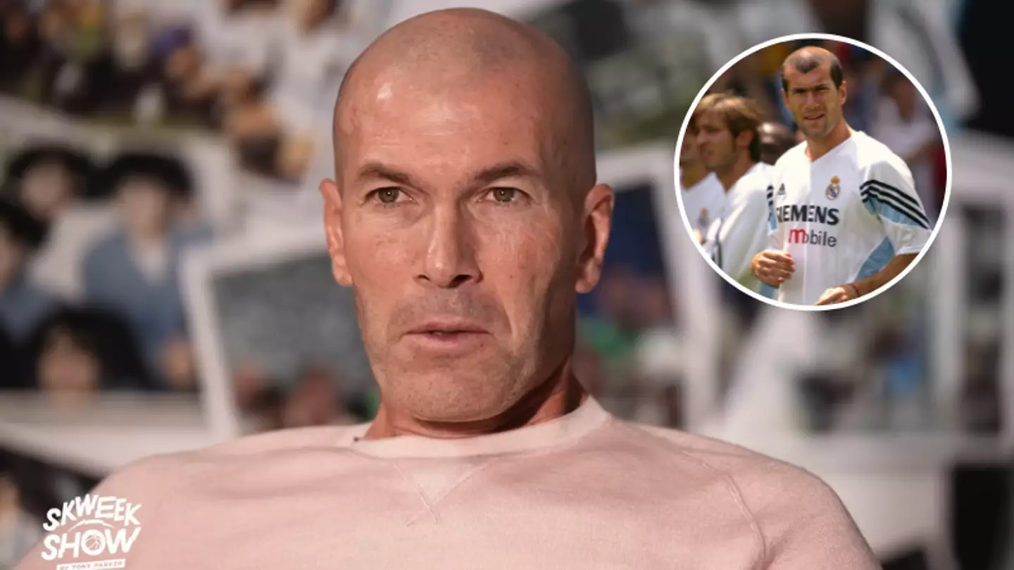 Zinedine Zidane admits he was humiliated in Real Madrid training by his 'greatest' ever teammate