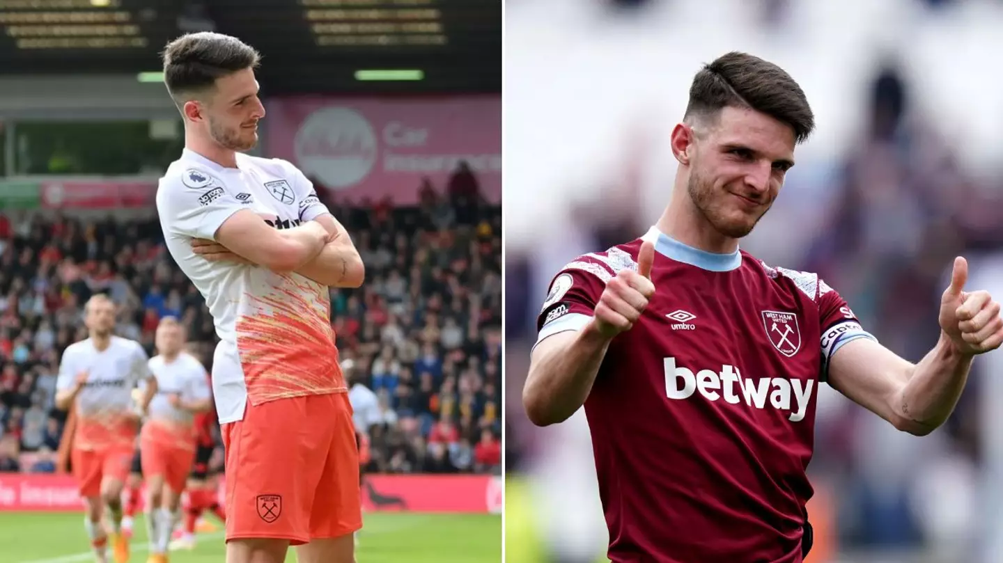 Declan Rice issues classy response to chants begging him to stay at West Ham amid Arsenal links