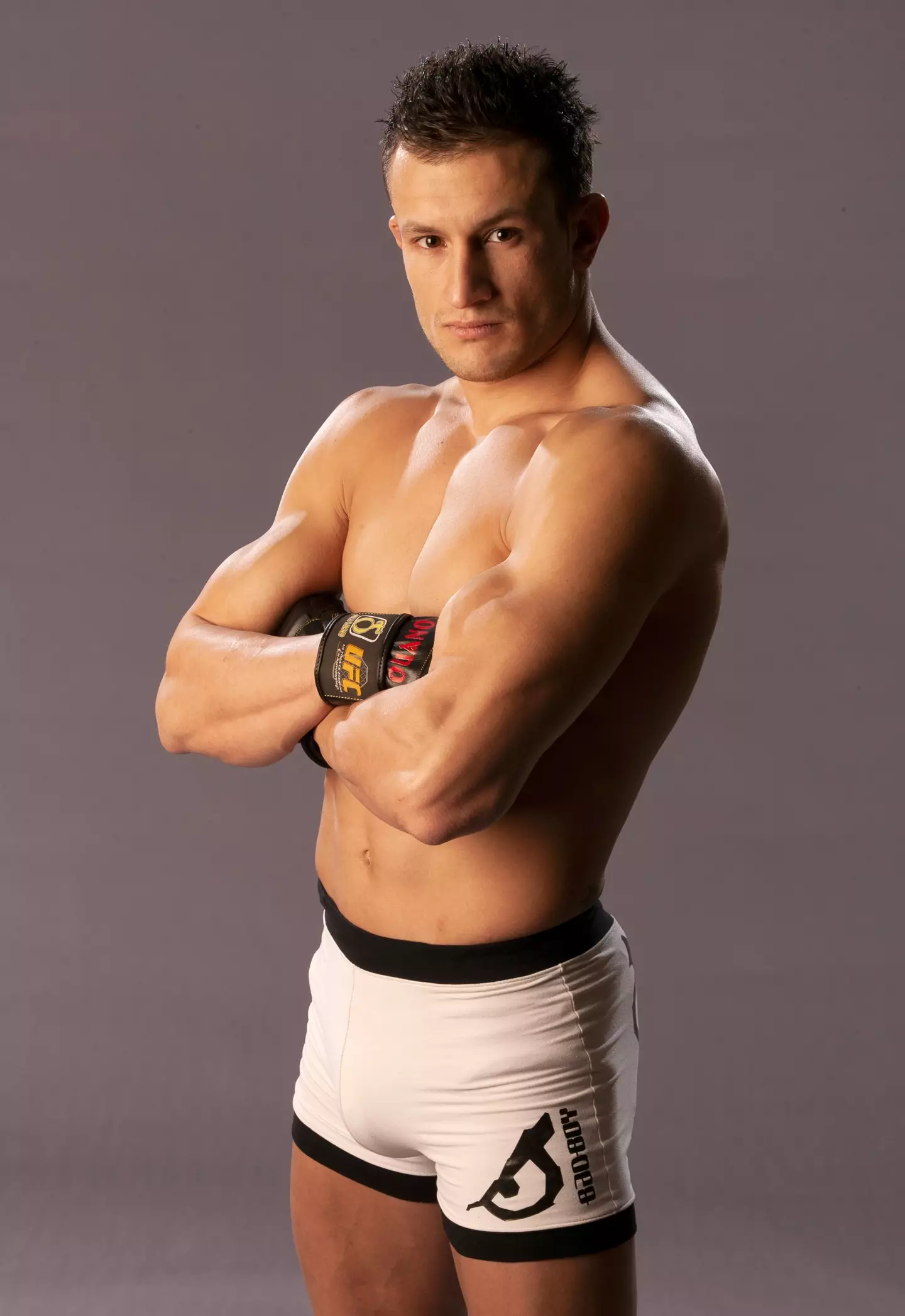 Lee Murray poses for a portrait during a UFC photo session. Image: Getty