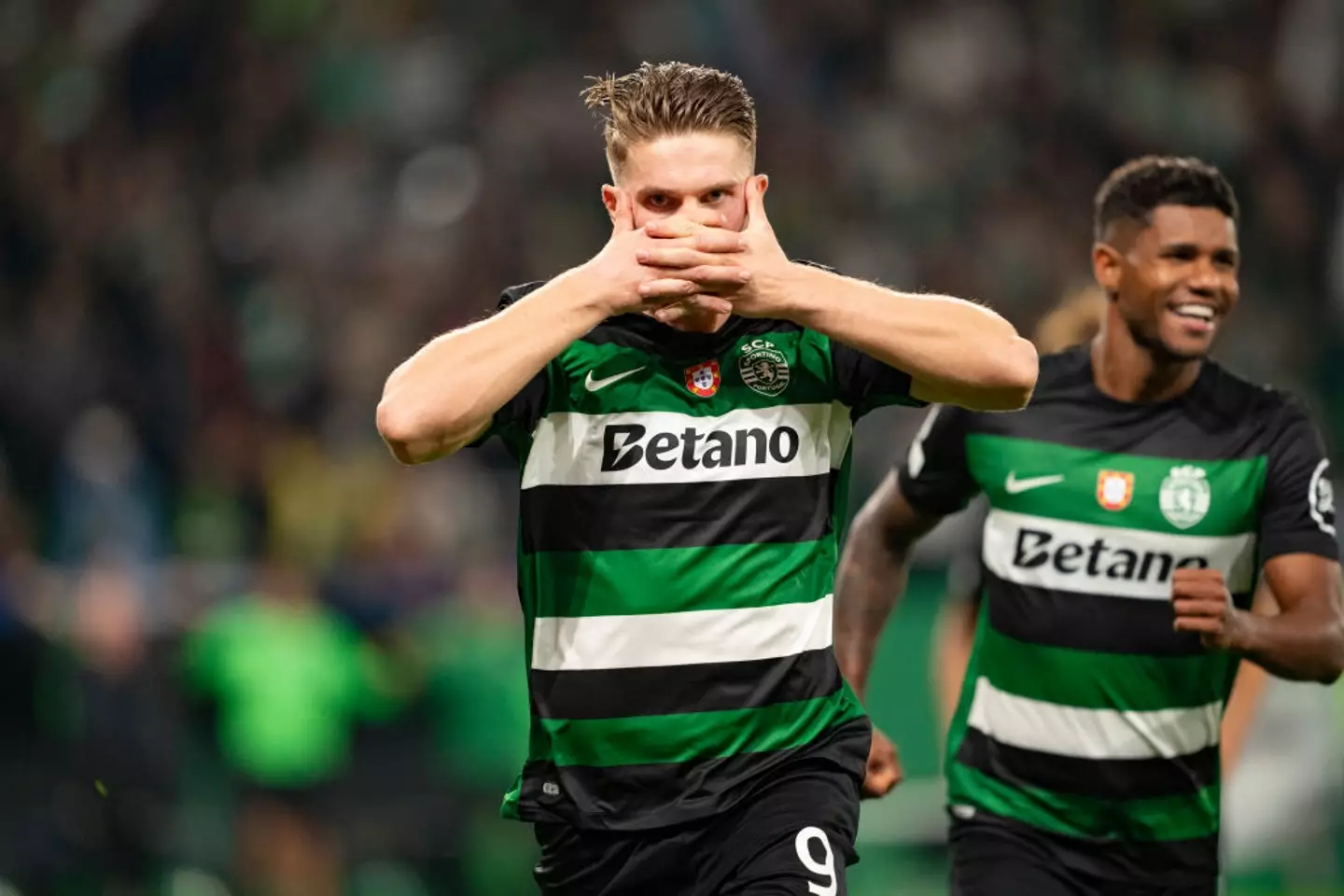 Viktor Gyokeres is one of the most in-demand players in Europe. (Image: Getty)