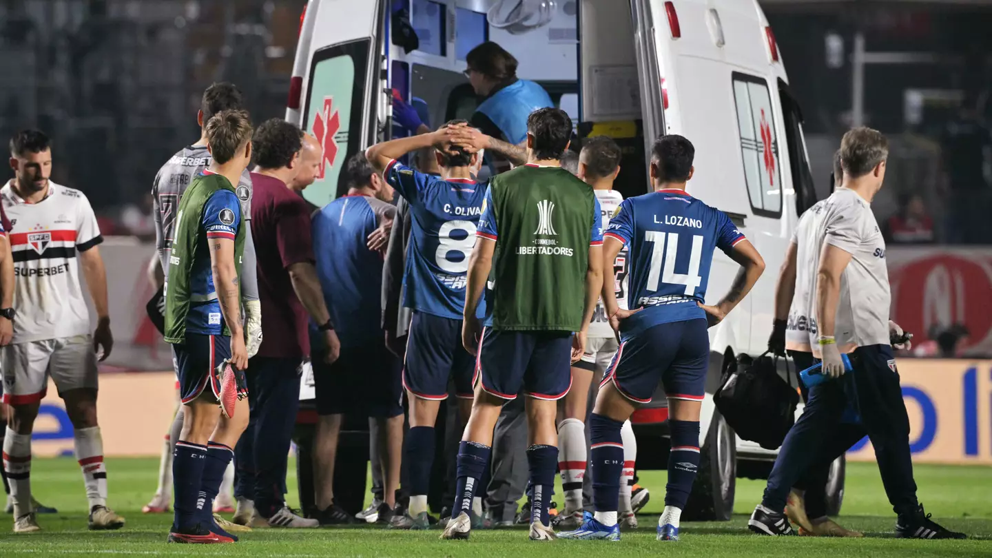 Uruguayan footballer Juan Izquierdo dies aged 27 after collapsing on pitch