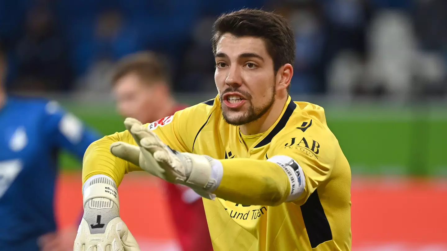 Stefan Ortega in action for Arminia Bielefeld.