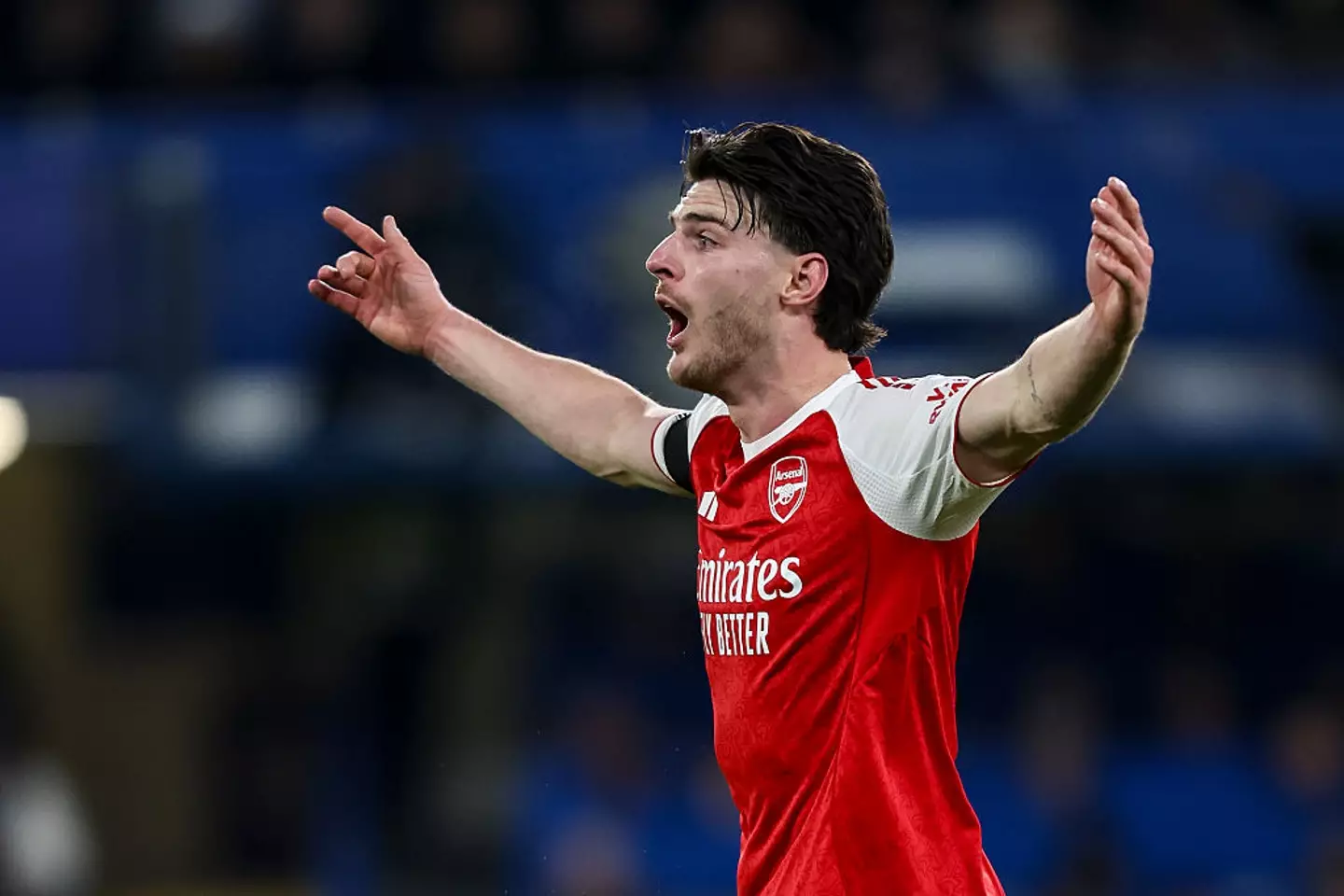 Declan Rice in action for Arsenal (Credit:Getty)