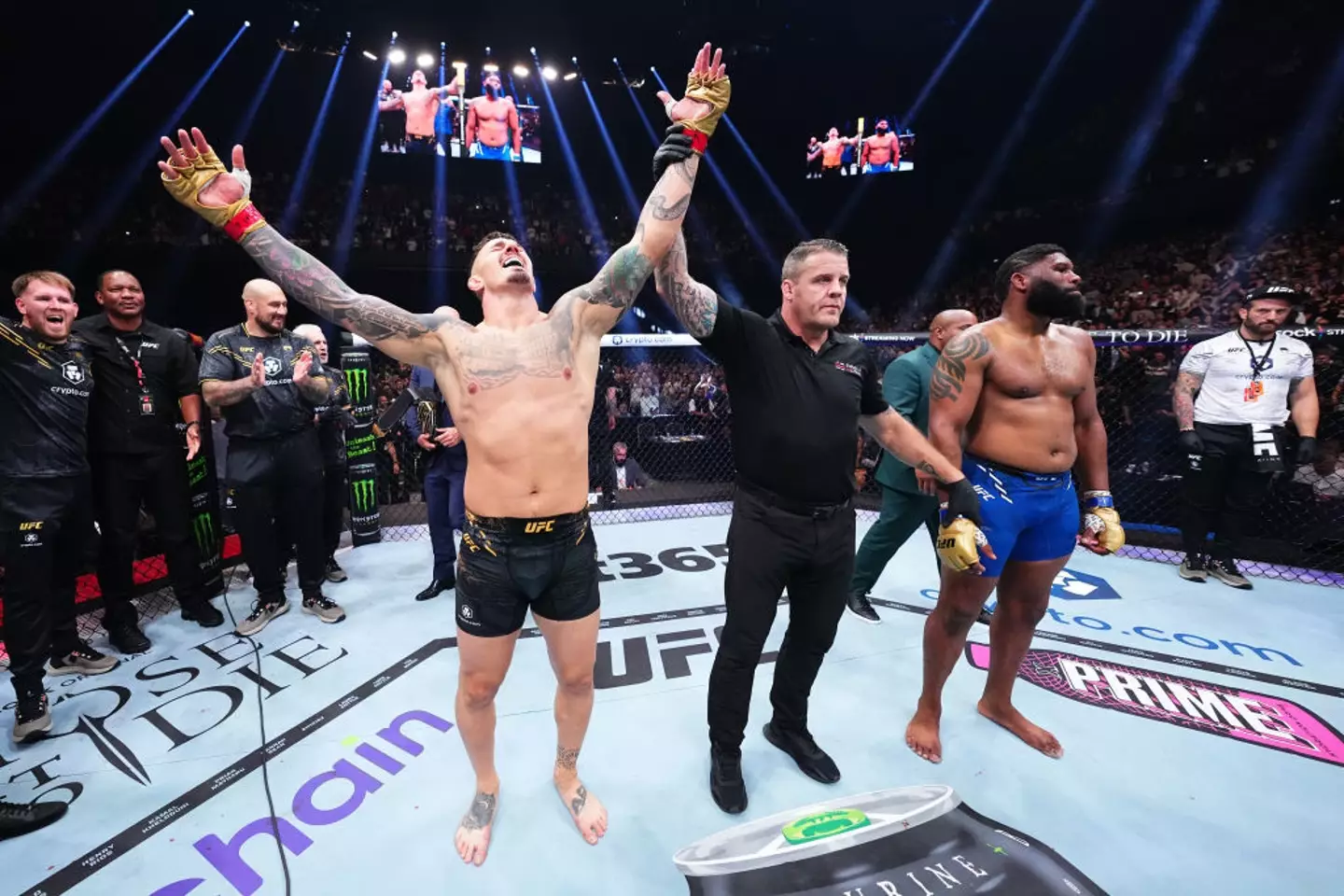 Tom Aspinall received a six-figure payday for his last fight (Credit:Getty)