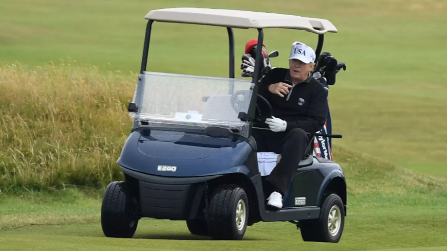 Donald Trump's caddies have strict code they have to follow when he plays golf amid 'cheating' allegations