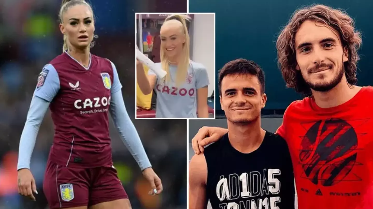 Alisha Lehmann reveals the gift she received from tennis star Stefanos Tsitsipas after Instagram exchange