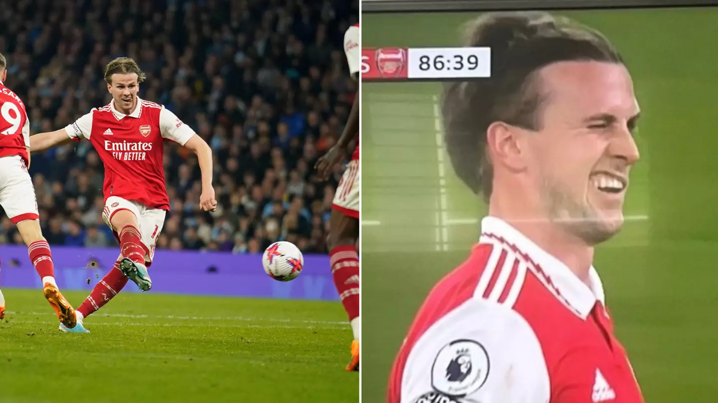 Arsenal fans slaughter Rob Holding for winking after scoring against Man City