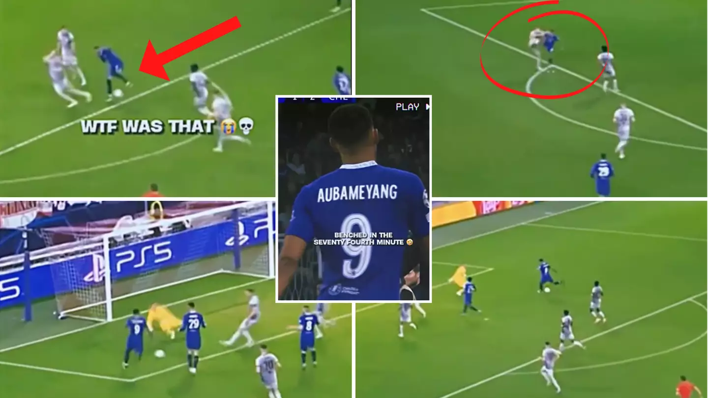 Disaster compilation of Pierre-Emerick Aubameyang vs RB Salzburg emerges, Chelsea striker is a shadow of his former self