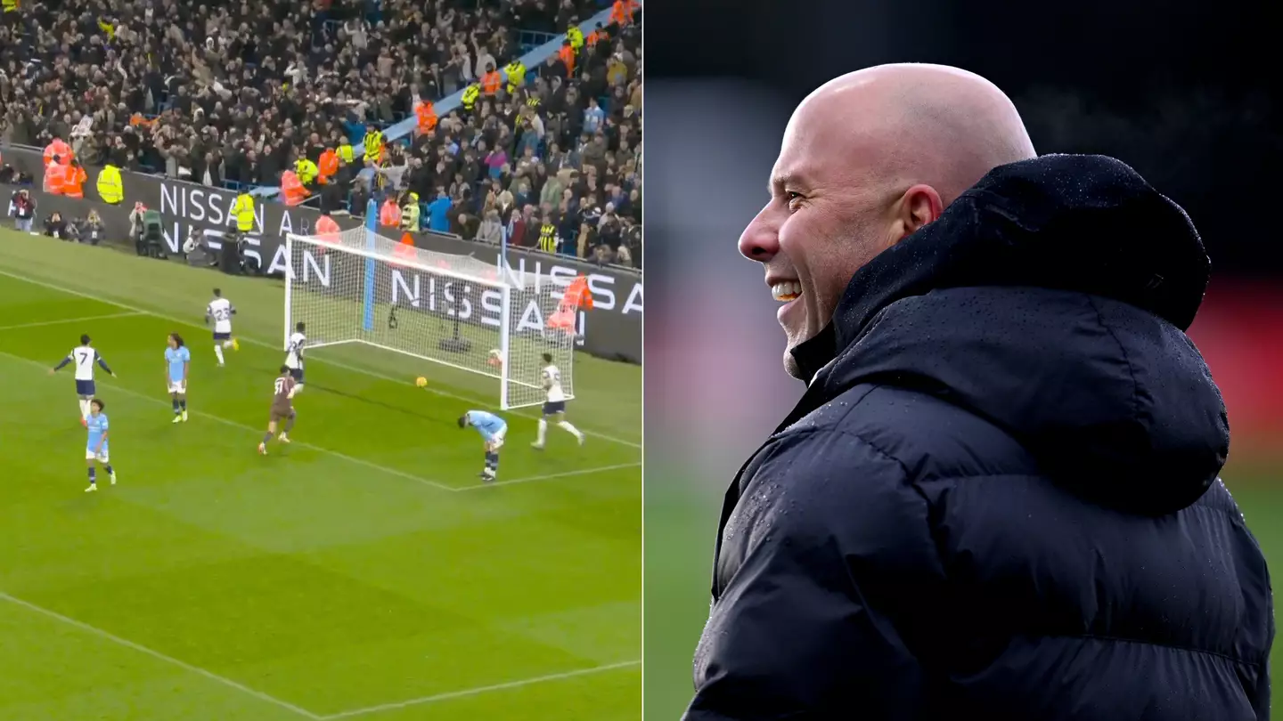 Liverpool fans make their feelings clear after Man City go 3-0 down to Tottenham